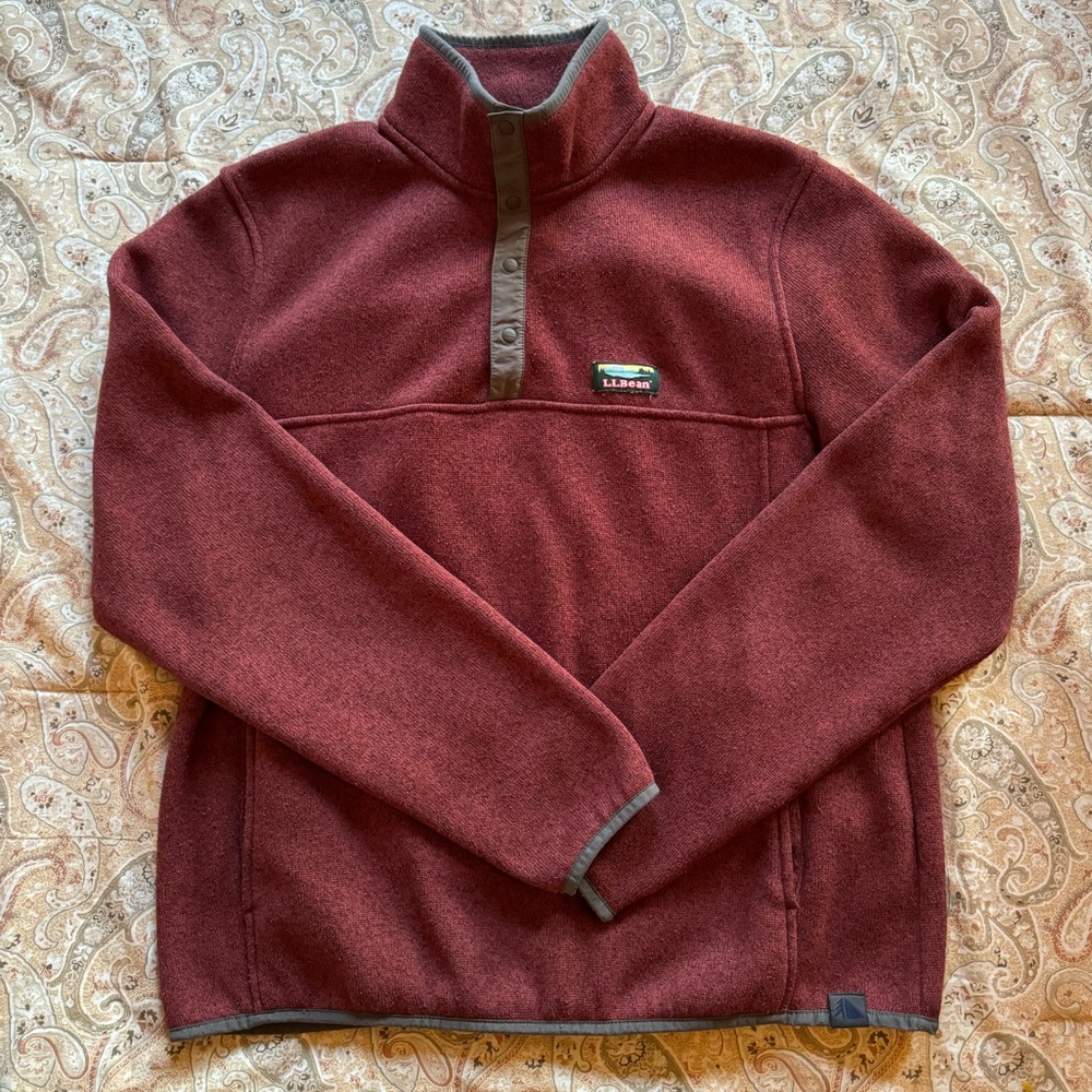 Men's L.L.Bean Sweater Fleece Pullover